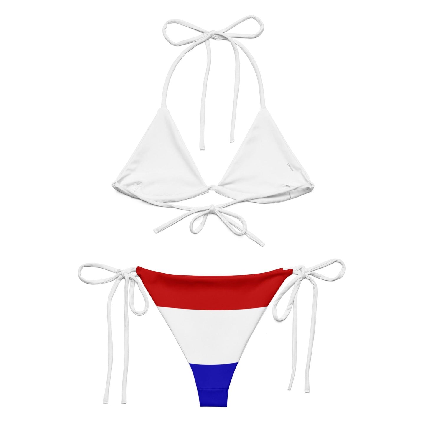 Netherland Flag String Bikini Set | Eco-Friendly Dazz'Up Store