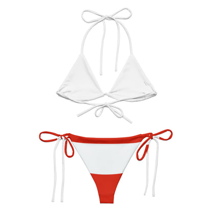 Austria Flag String Bikini Set | eco-Friendly Dazz'Up Store