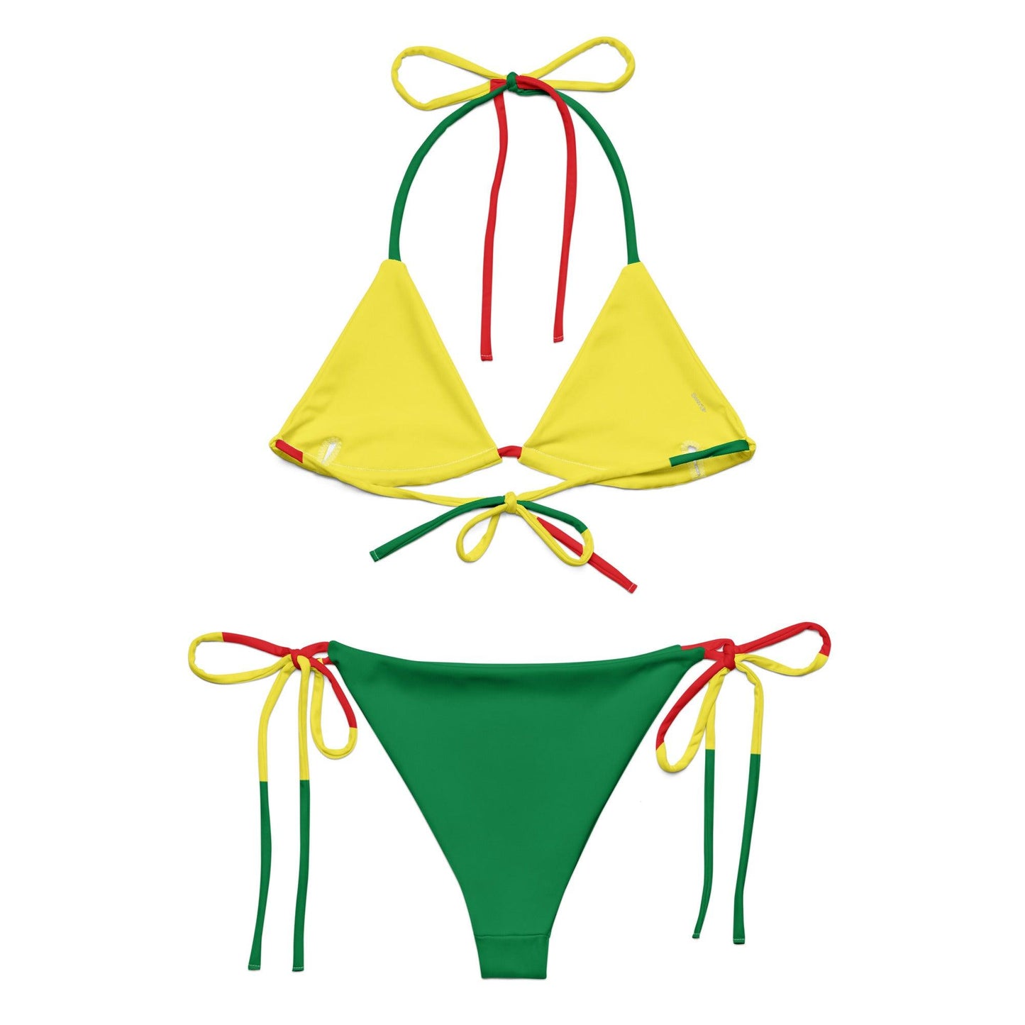 Senegal Flag String Bikini Set | Eco-Friendly Dazz'Up Store