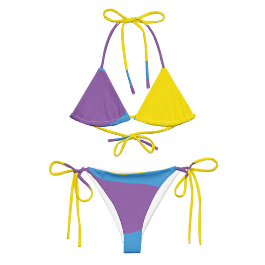 Vibrant Waves Bikini Set | Eco-Friendly Dazz'Up Store