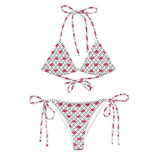 Kiss String Bikini Set | Eco-Friendly Dazz'Up Store