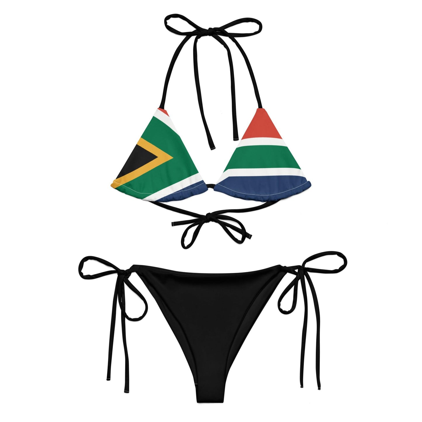 South Africa Flag String Bikini Set | Eco-Friendly Dazz'Up Store