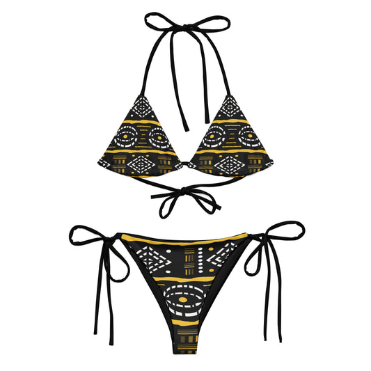 Afro print Bikini Set | Eco-Friendly Dazz'Up Store