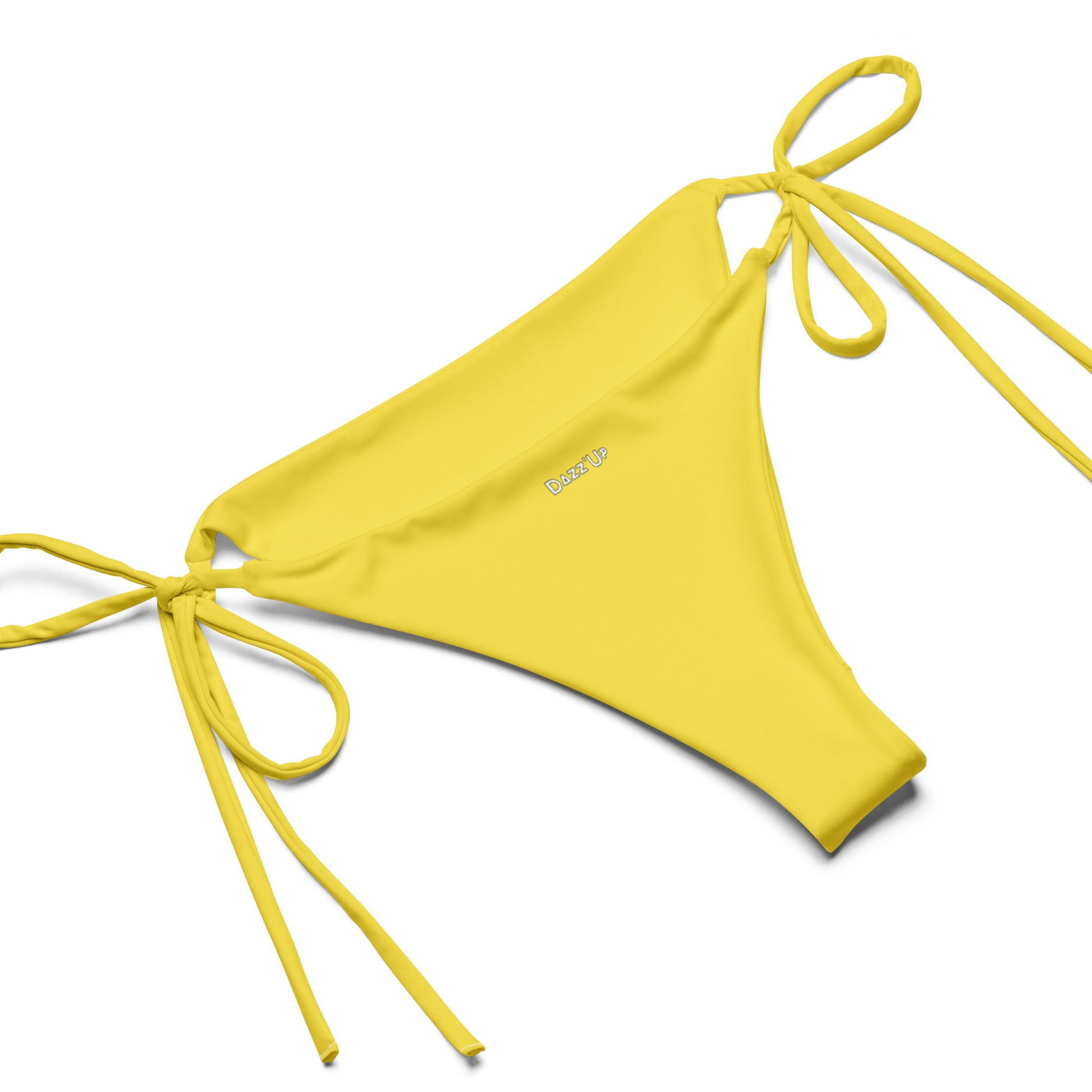 Yellow « Skate Vibes » Bikini Set | Eco-Friendly Dazz'Up Store