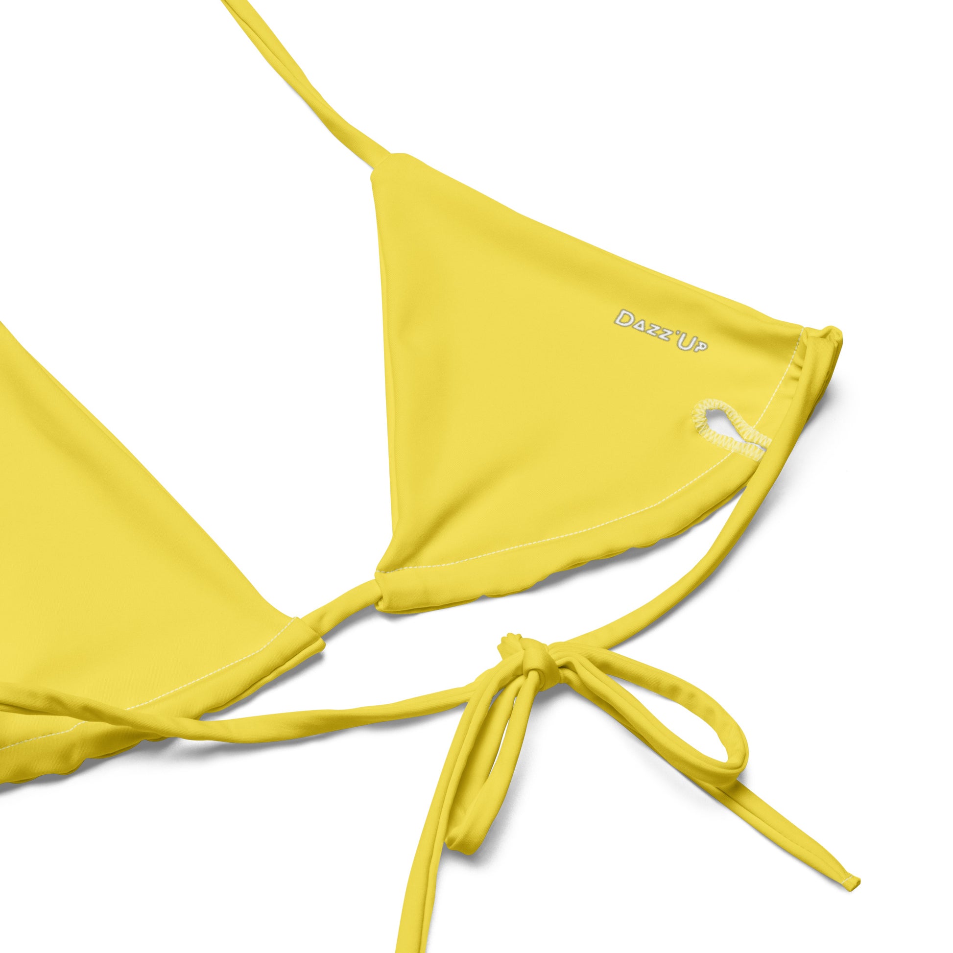 Yellow « Skate Vibes » Bikini Set | Eco-Friendly Dazz'Up Store