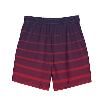 Eco-Friendly Swim Shorts | Purple Red Dazz'Up Store