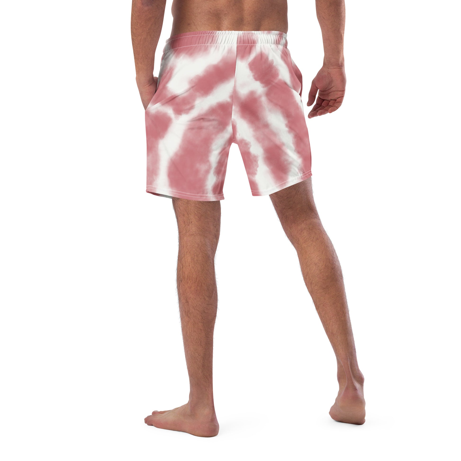 Swim Shorts | Red Tie-Dye Dazz'Up Store