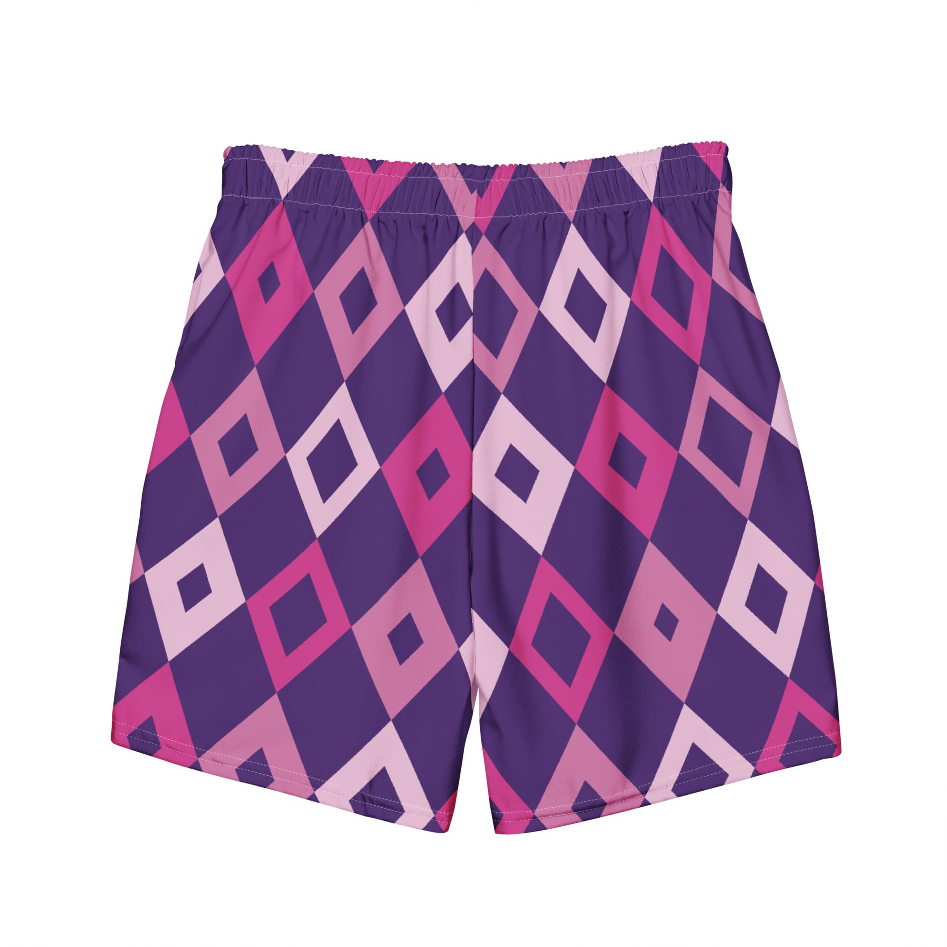 Swim Shorts | Purple rhombs Dazz'Up Store