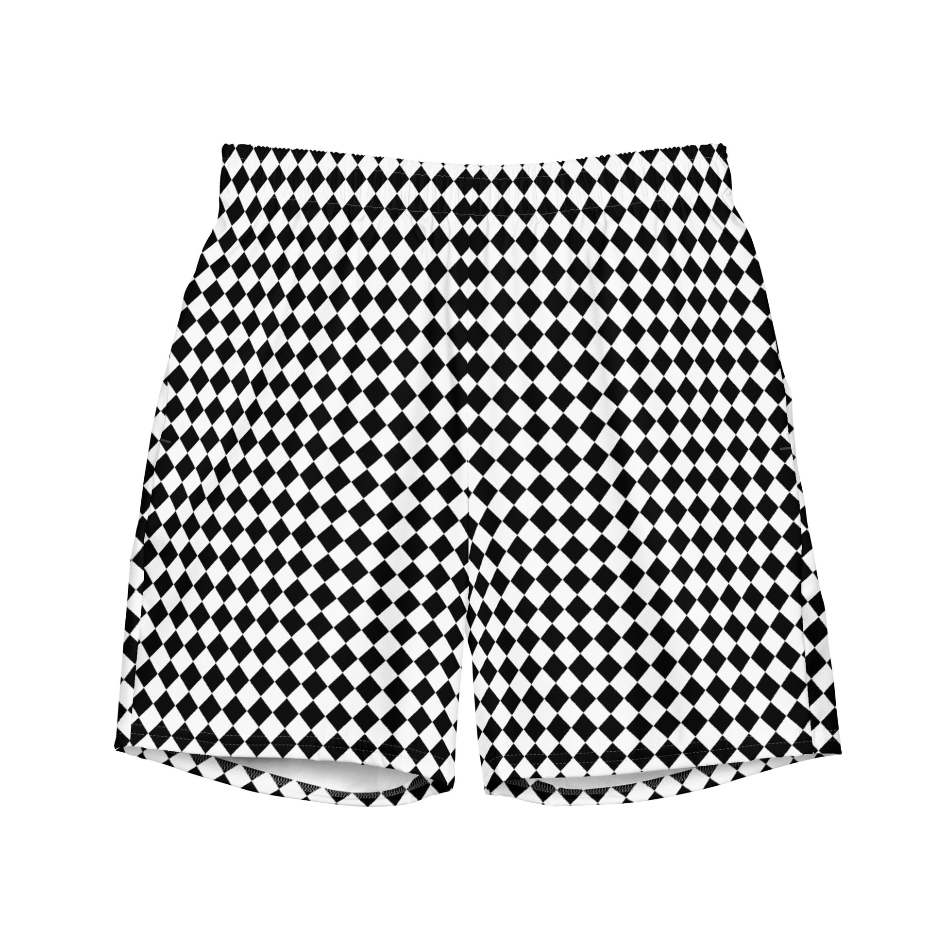 Checkered Swim Shorts | Eco-Friendly Dazz'Up Store