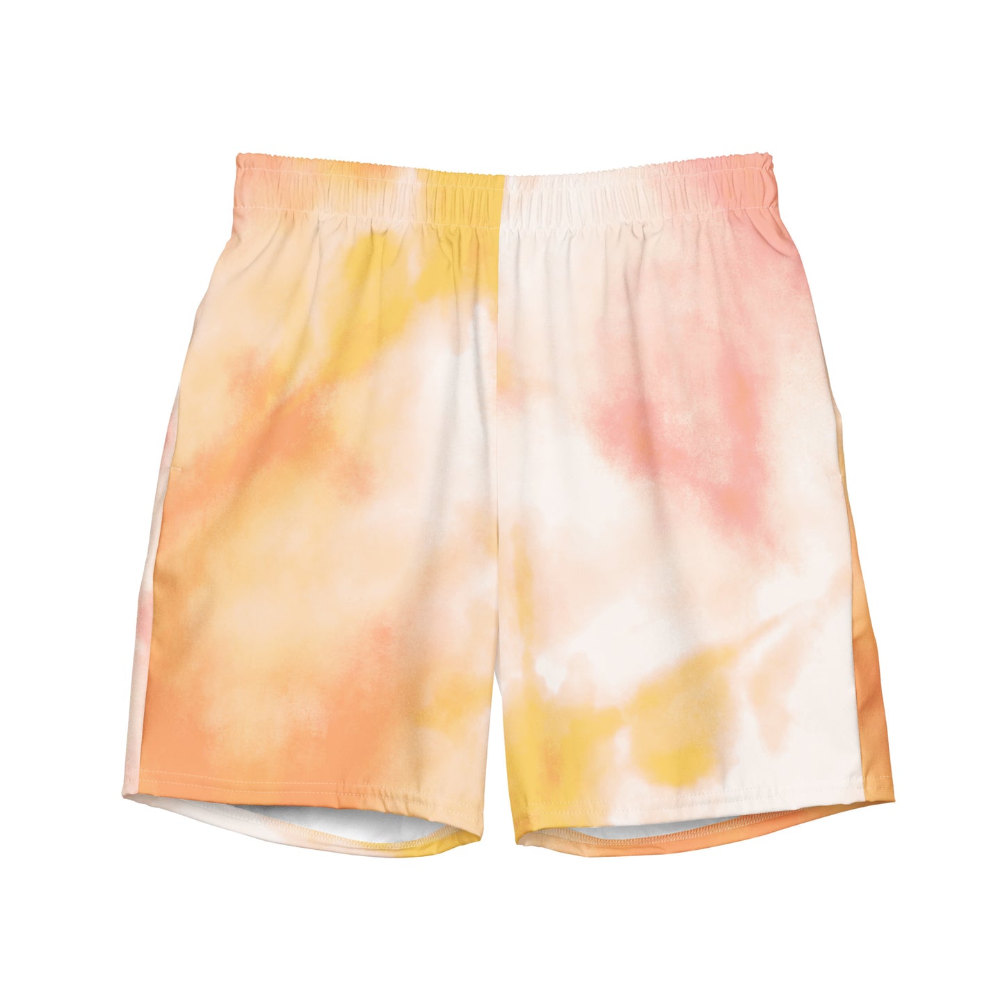 Eco-Friendly Swim Short | Peach Tie-Dye Dazz'Up Store