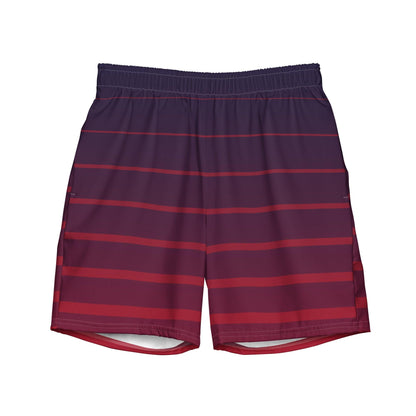 Eco-Friendly Swim Shorts | Purple Red Dazz'Up Store