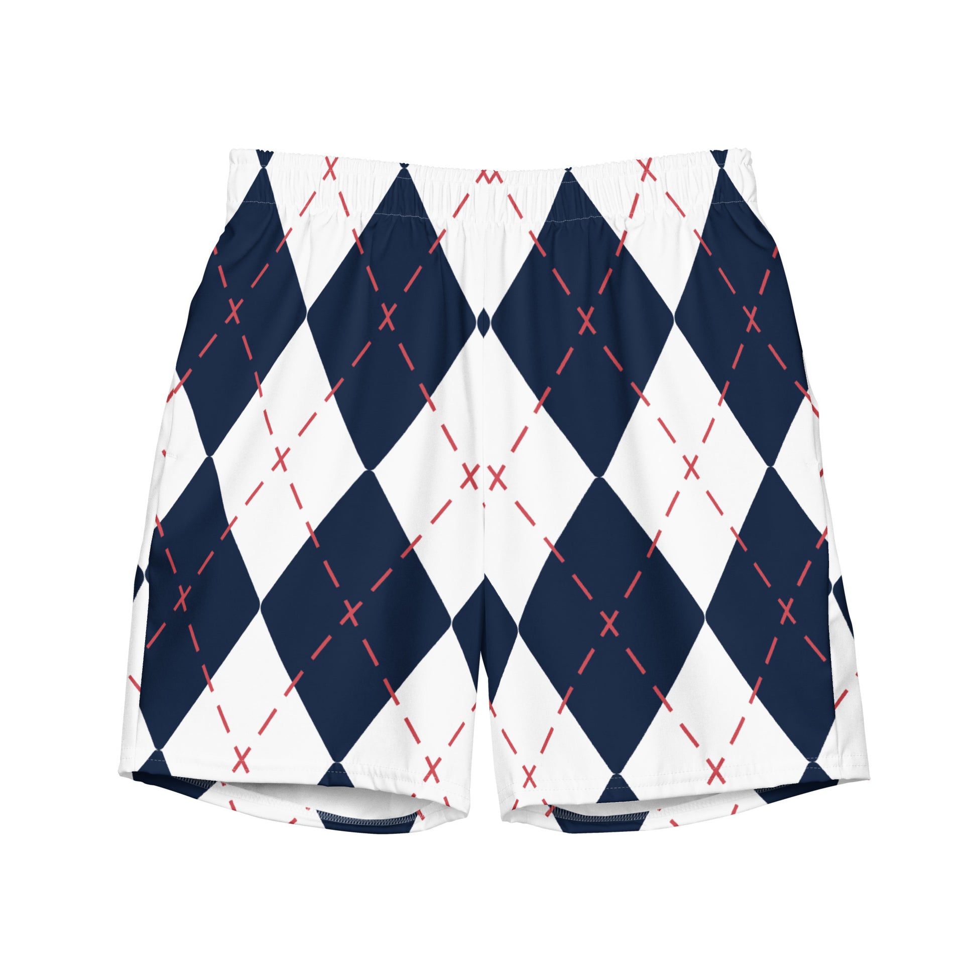 Swim Shorts | Diamond Checkboard Dazz'Up Store