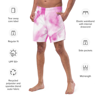 Swim Shorts | pink Tie-Dye Dazz'Up Store