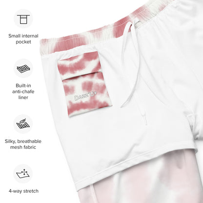 Swim Shorts | Red Tie-Dye Dazz'Up Store