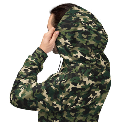 Unisex Hoodie | Green Camouflage Dazz'Up Store