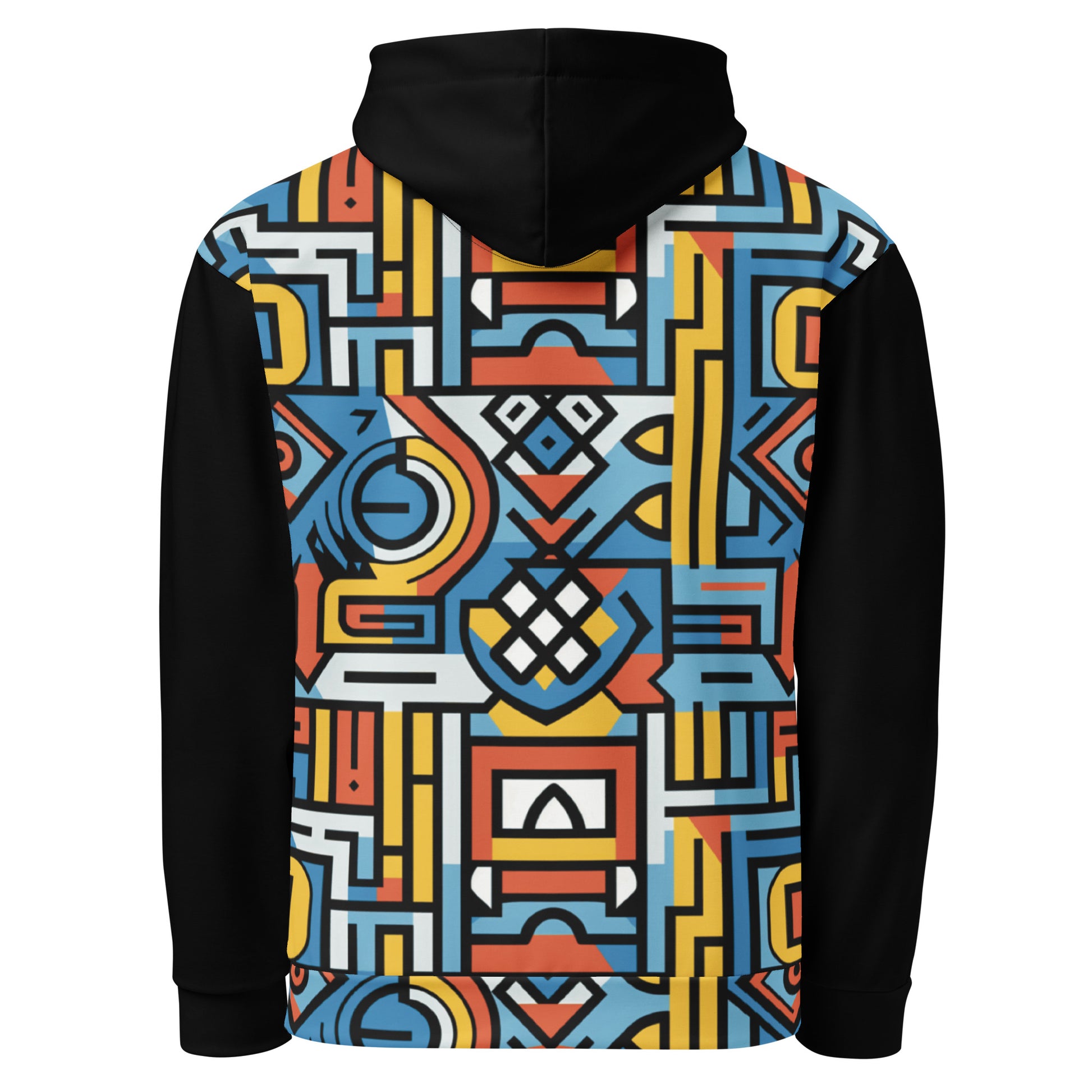 Unisex Hoodie | Ndebele 1 | Black Dazz'Up Store