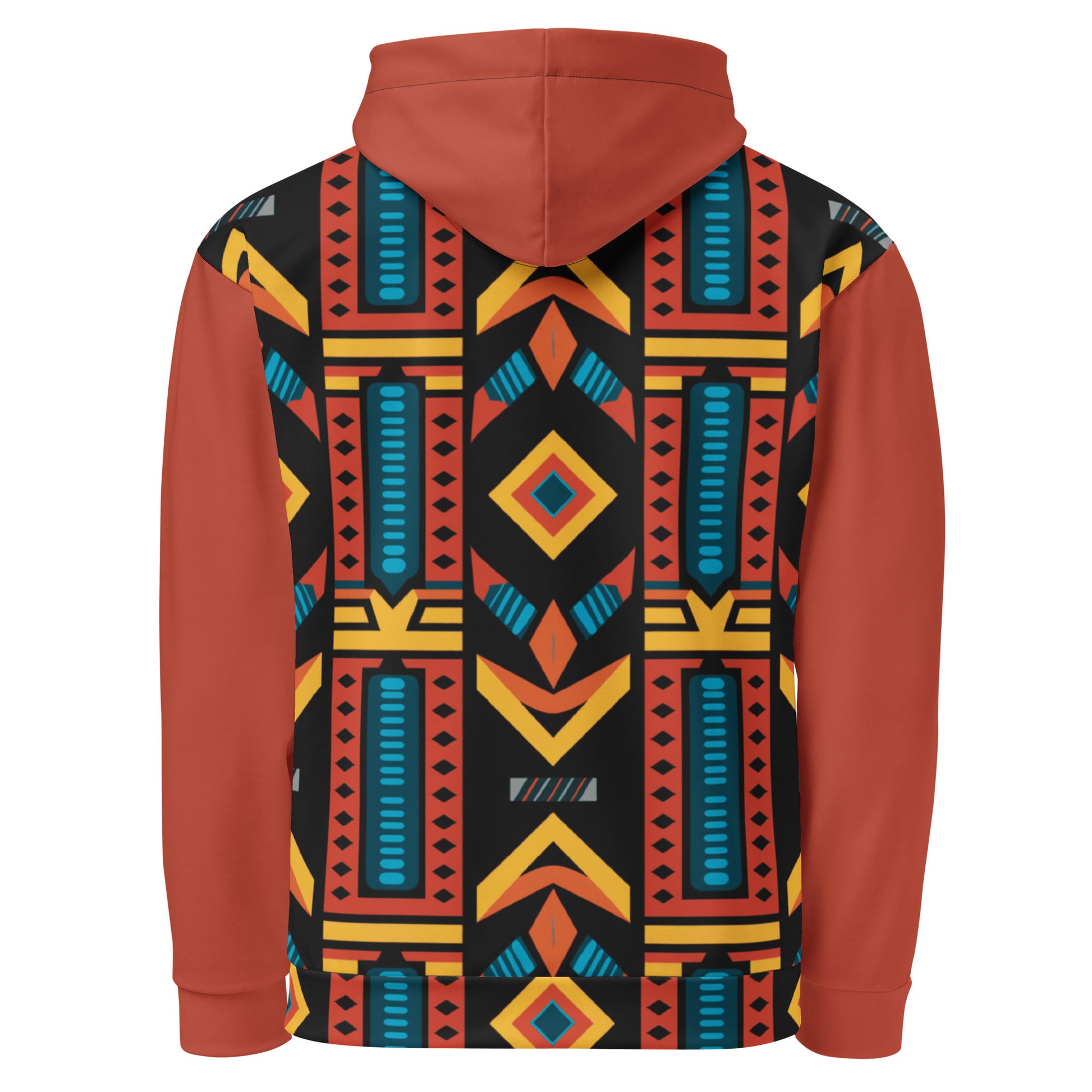 Unisex Hoodie. | Ndebele 2 | Red Dazz'Up Store