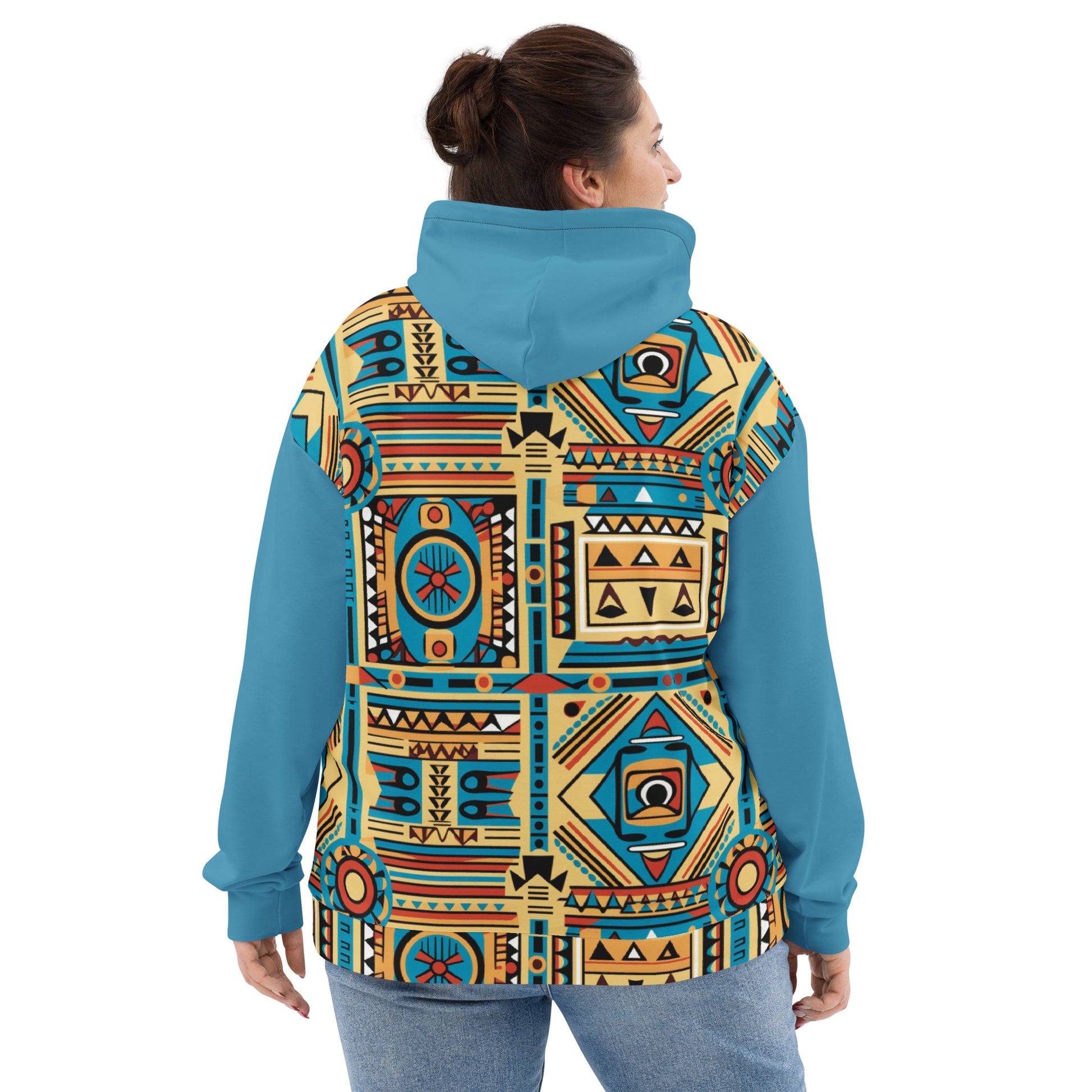 Unisex Hoodie | Afro Print Ndebele Dazz'Up Store