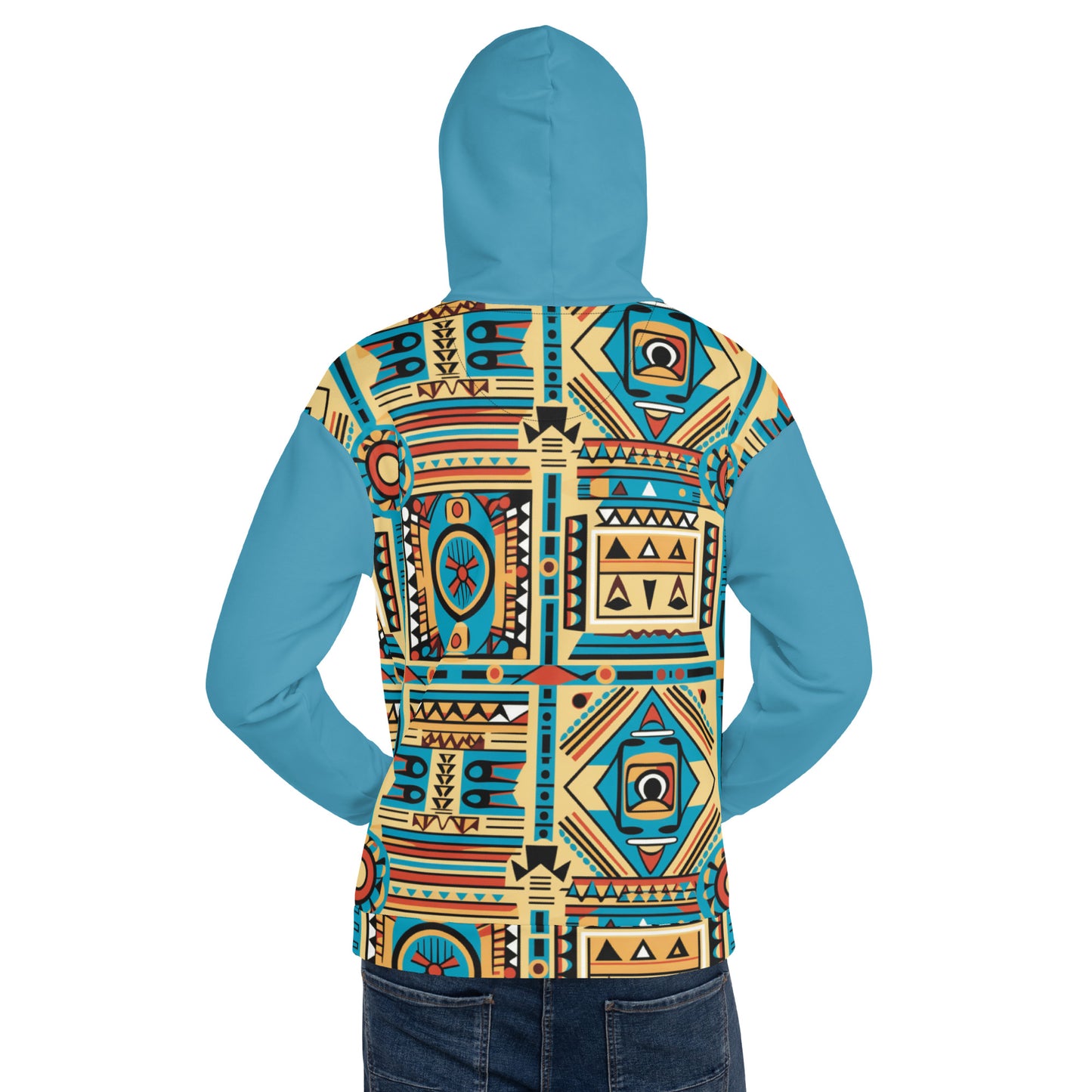 Unisex Hoodie | Afro Print Ndebele Dazz'Up Store