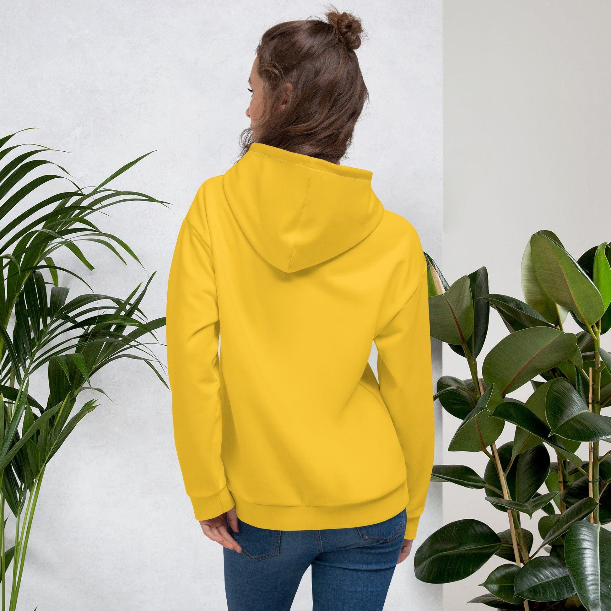 Unisex Hoodie | Rollerdancer | Yellow Dazz'Up Store