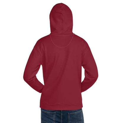 Unisex Hoodie | Rollerdancer | Burgundy Dazz'Up Store