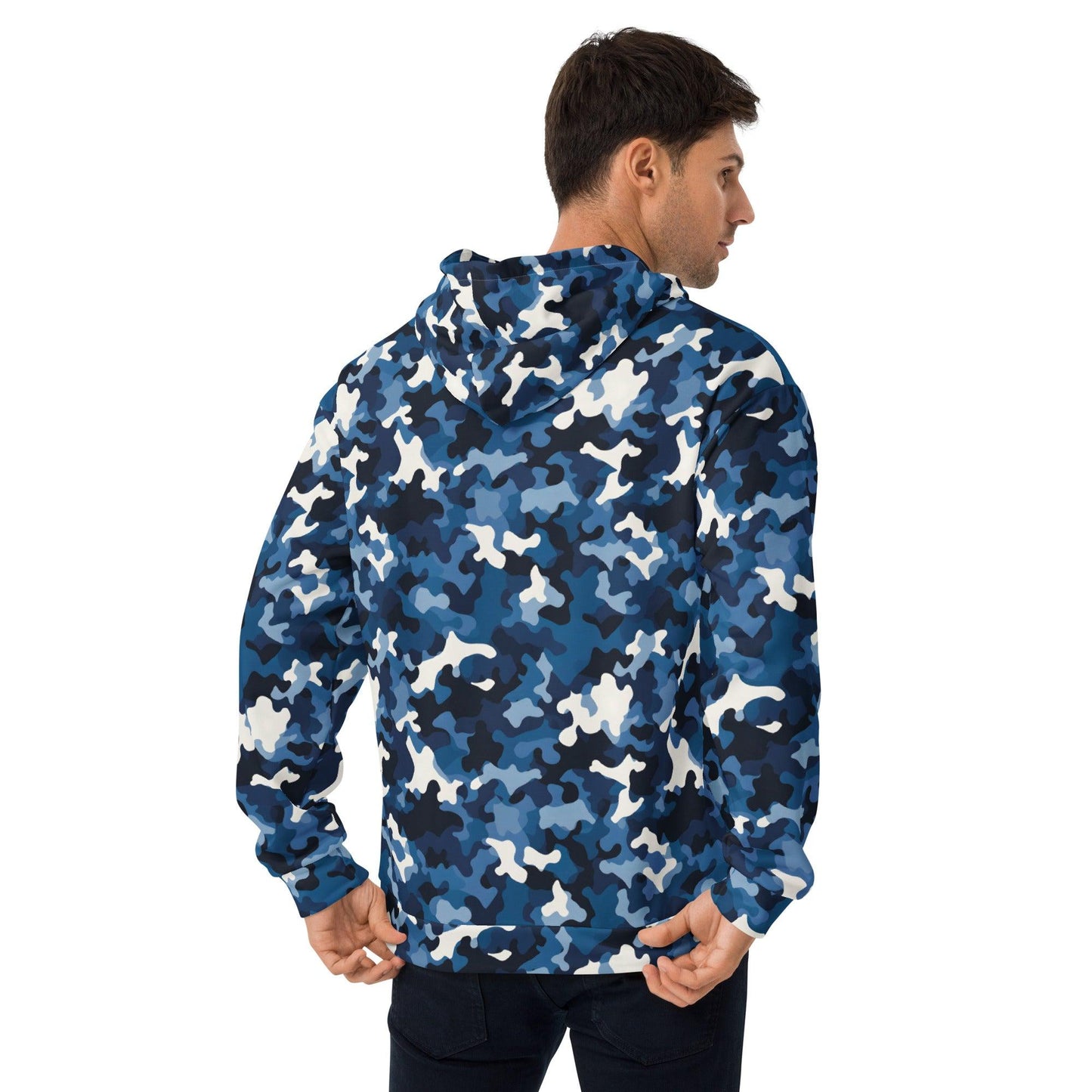 Unisex Hoodie | Camouflage Blue Dazz'Up Store