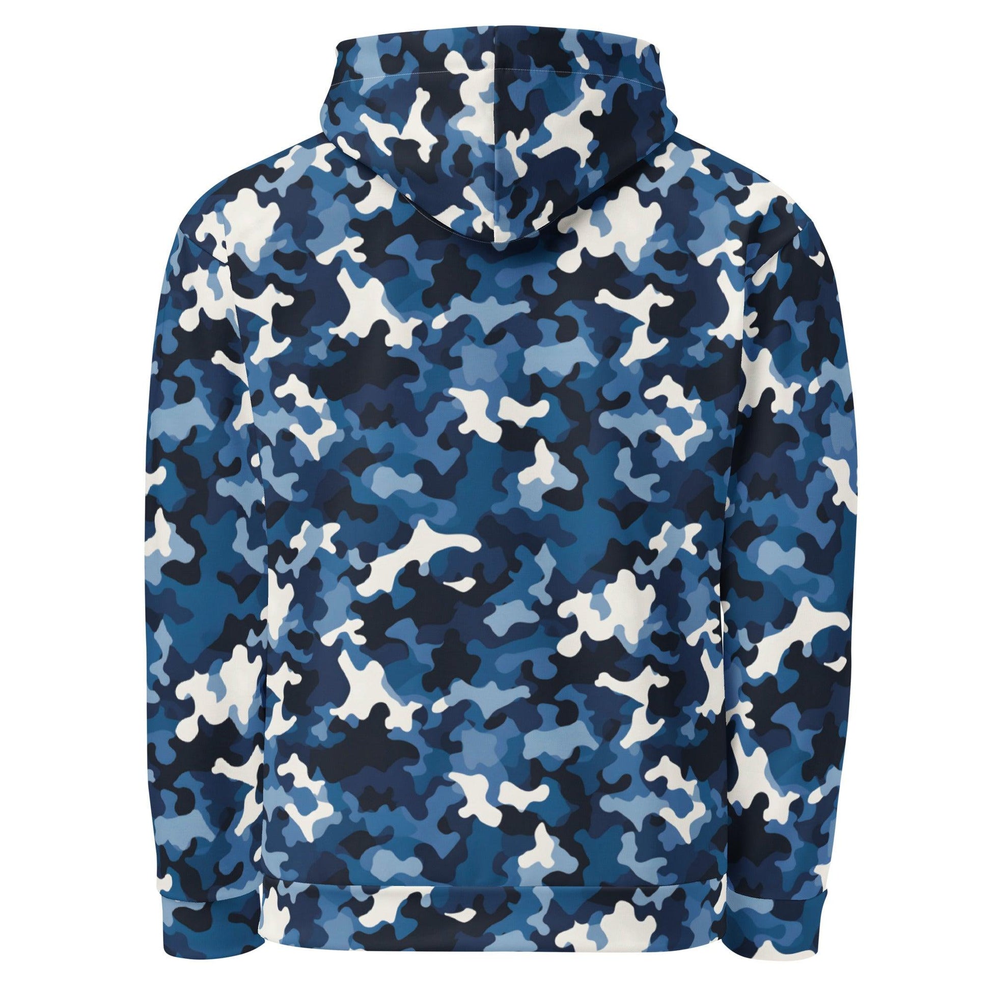 Unisex Hoodie | Camouflage Blue Dazz'Up Store