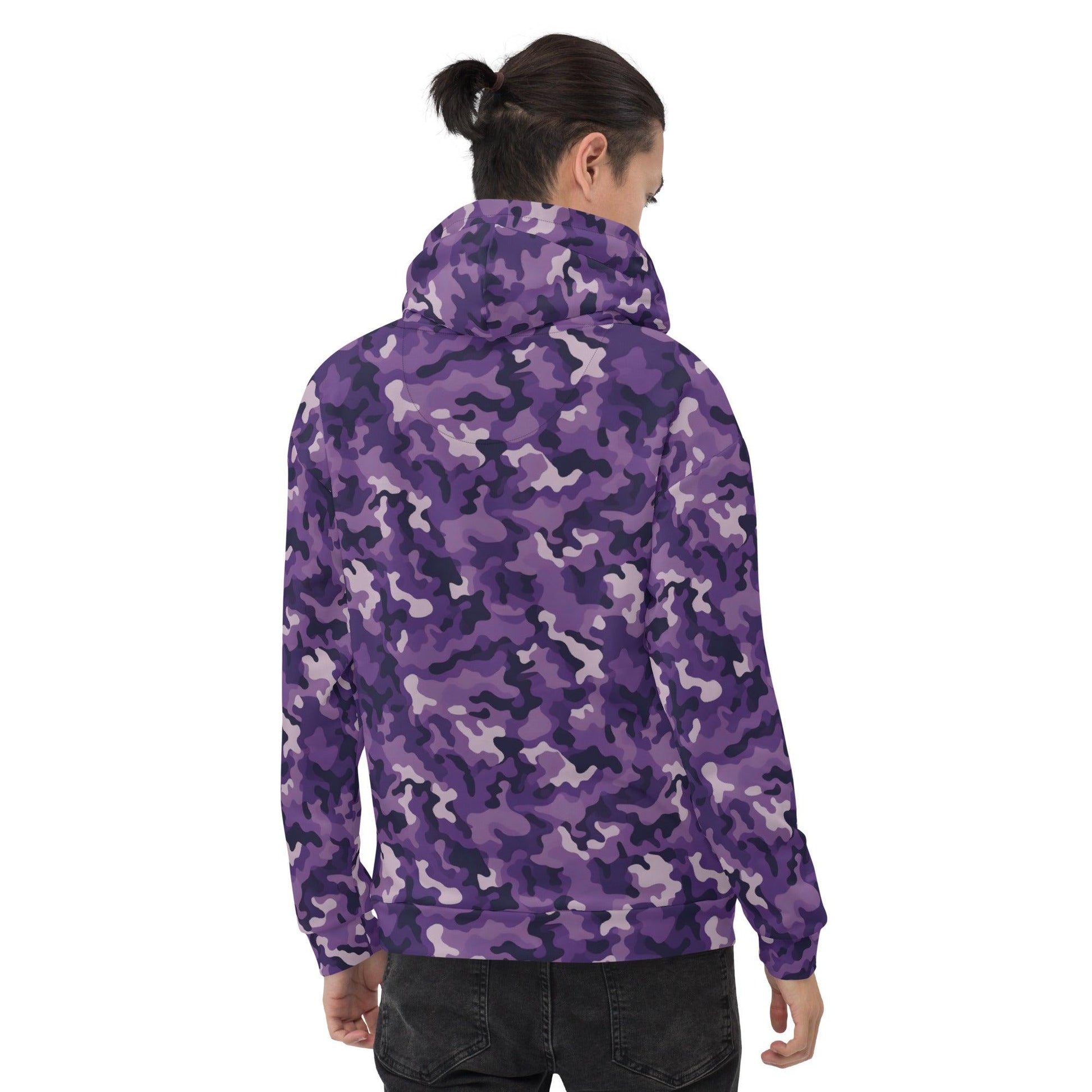 Unisex Hoodie | Camouflage Purple Dazz'Up Store