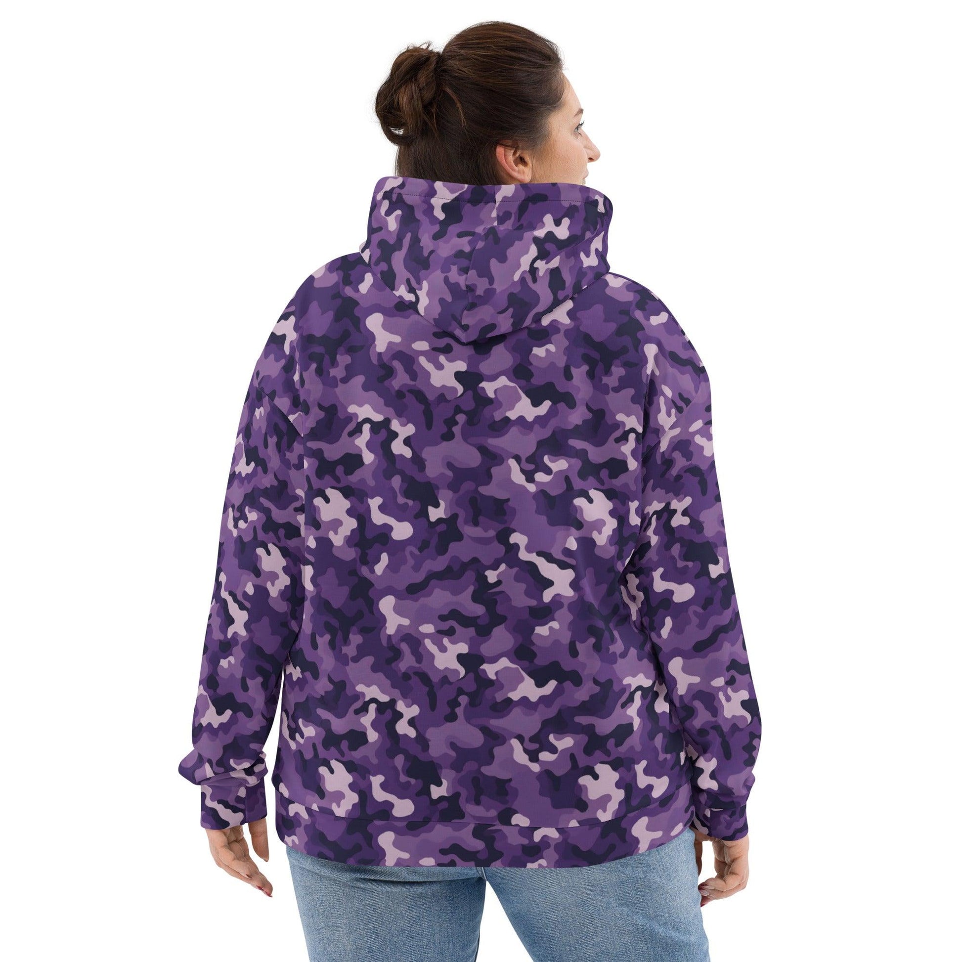 Unisex Hoodie | Camouflage Purple Dazz'Up Store