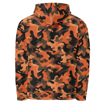 Unisex Hoodie | Camouflage Orange Dazz'Up Store