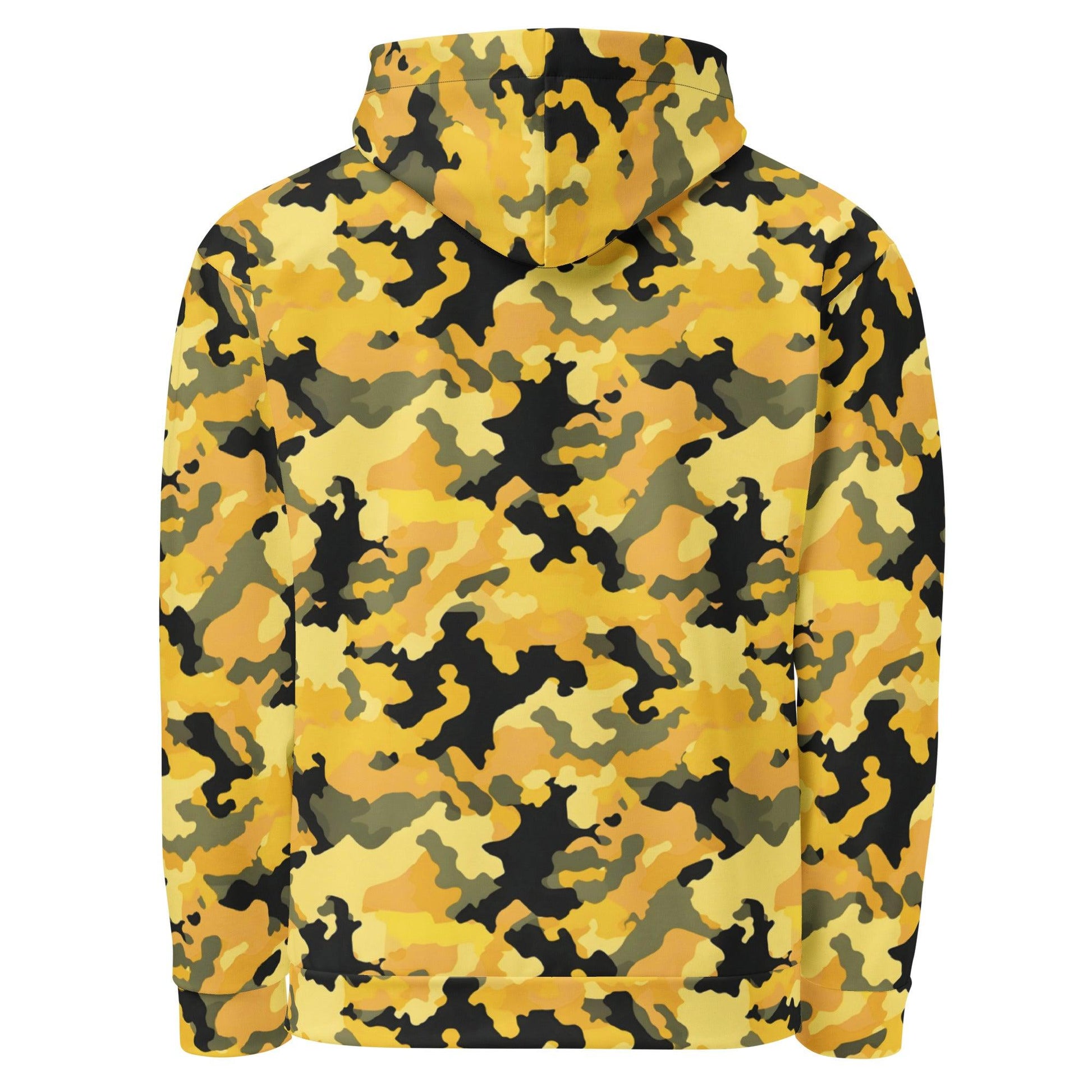 Unisex Hoodie | Camouflage Yellow Dazz'Up Store