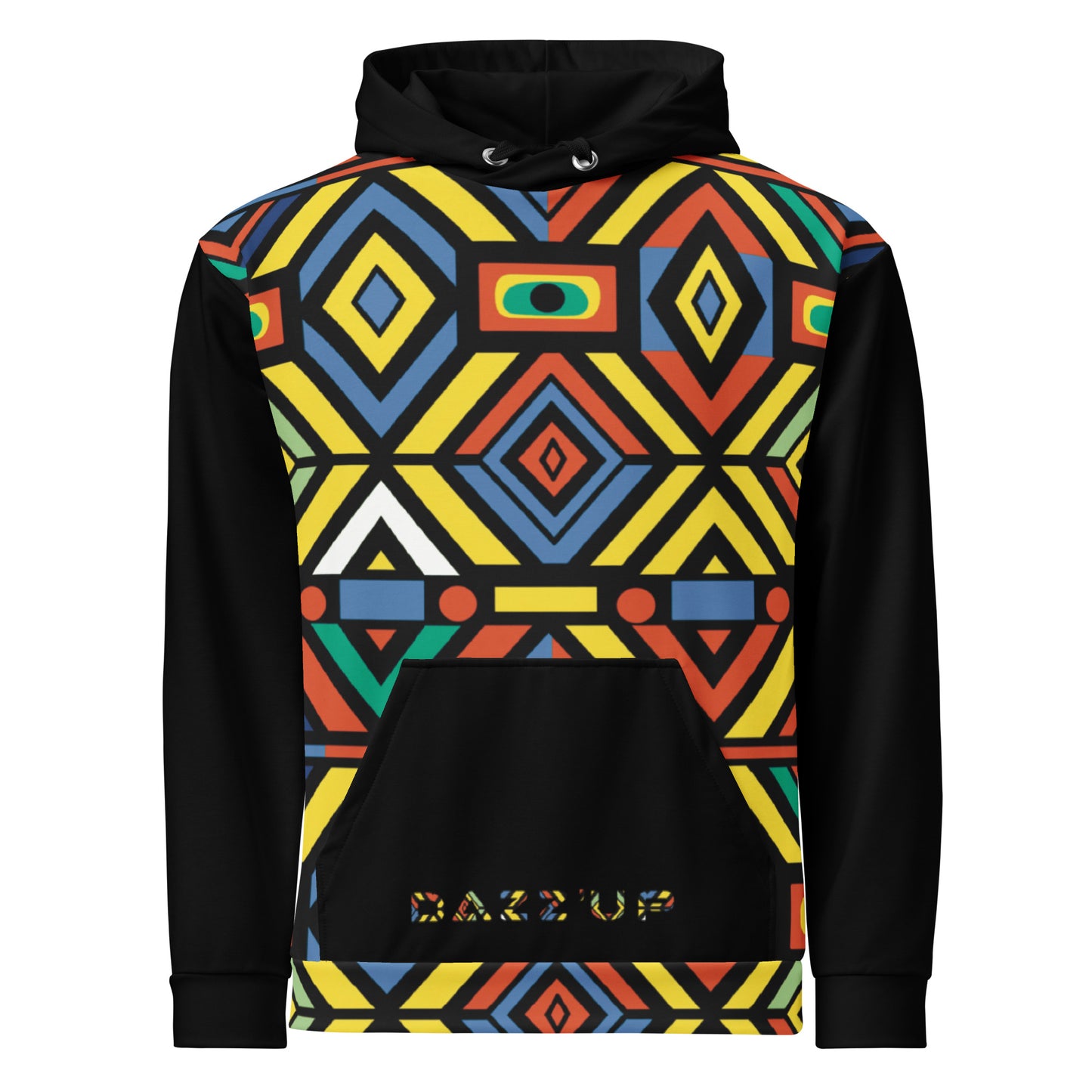 Unisex Hoodie | Afro Print Ndebele 3 | Dazz'Up Store