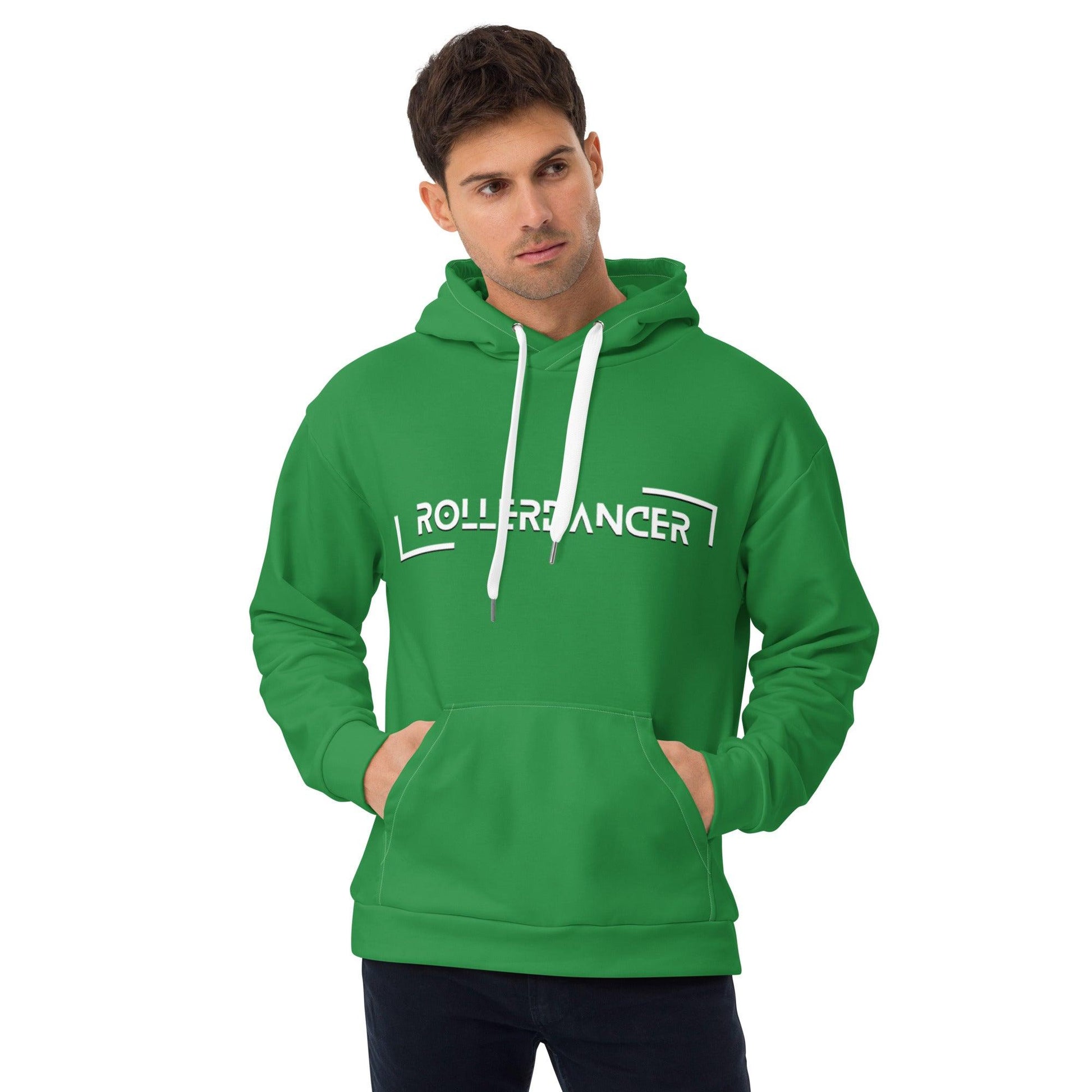 Unisex Hoodie | Rollerdancer Green Dazz'Up Store