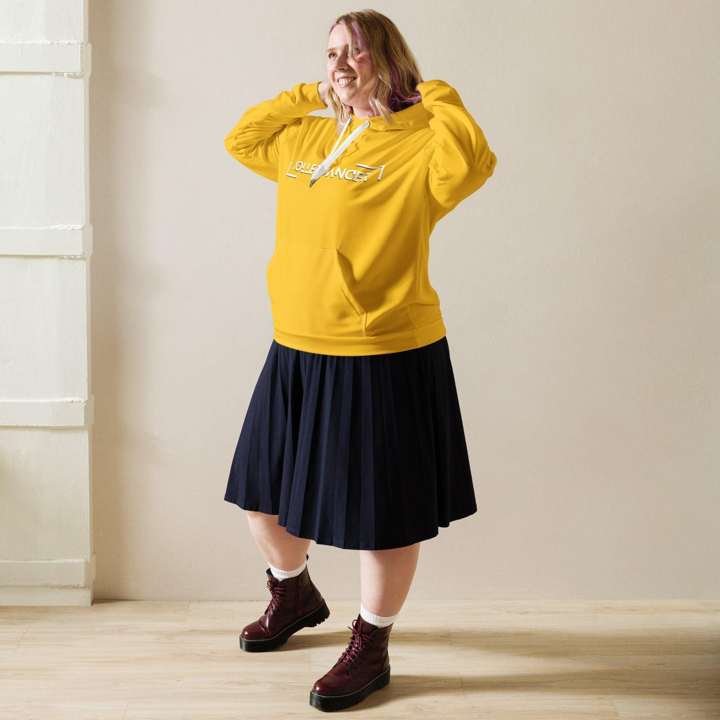 Unisex Hoodie | Rollerdancer | Yellow Dazz'Up Store