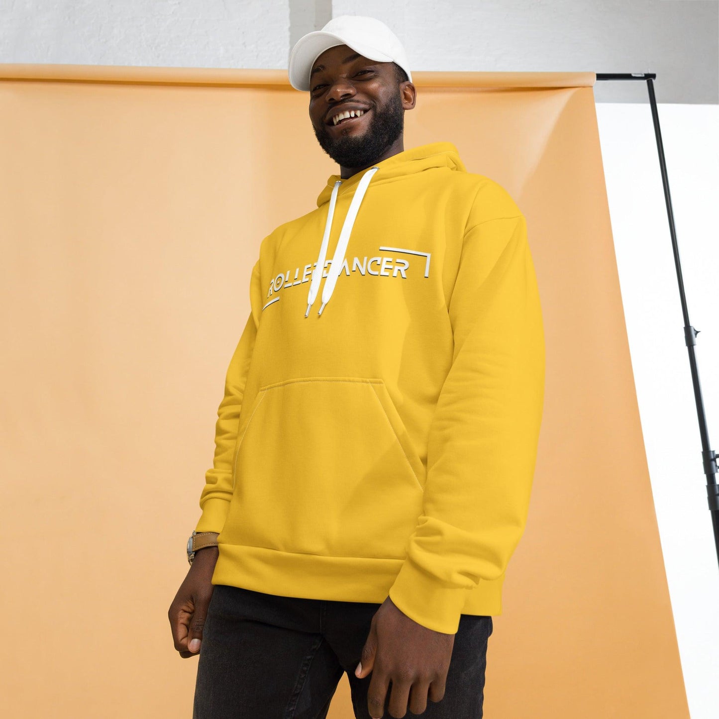 Unisex Hoodie | Rollerdancer | Yellow Dazz'Up Store