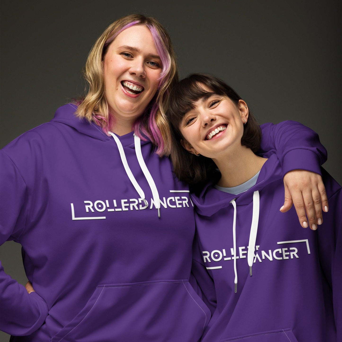 Unisex Hoodie | Rollerdancer | Purple Dazz'Up Store