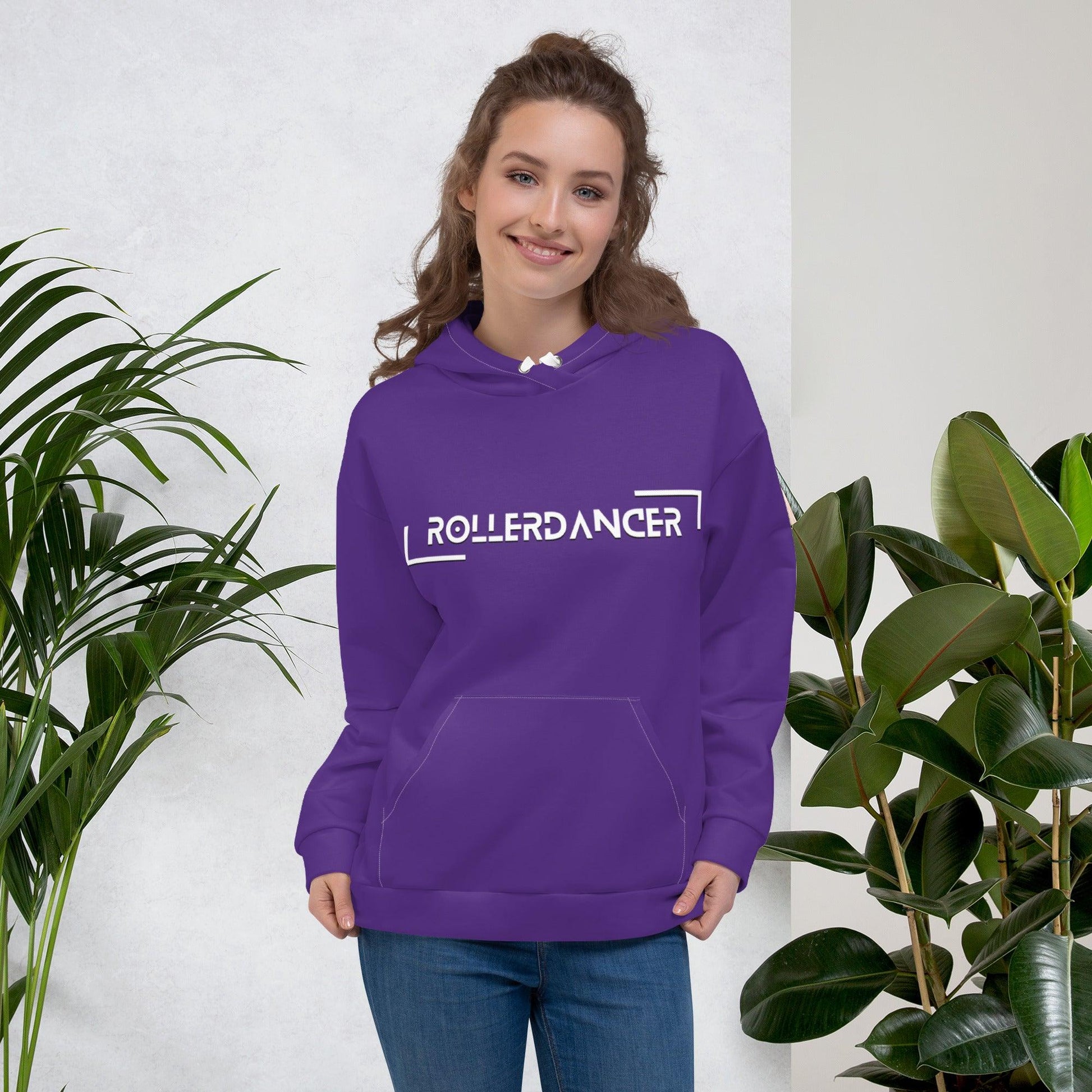 Unisex Hoodie | Rollerdancer | Purple Dazz'Up Store