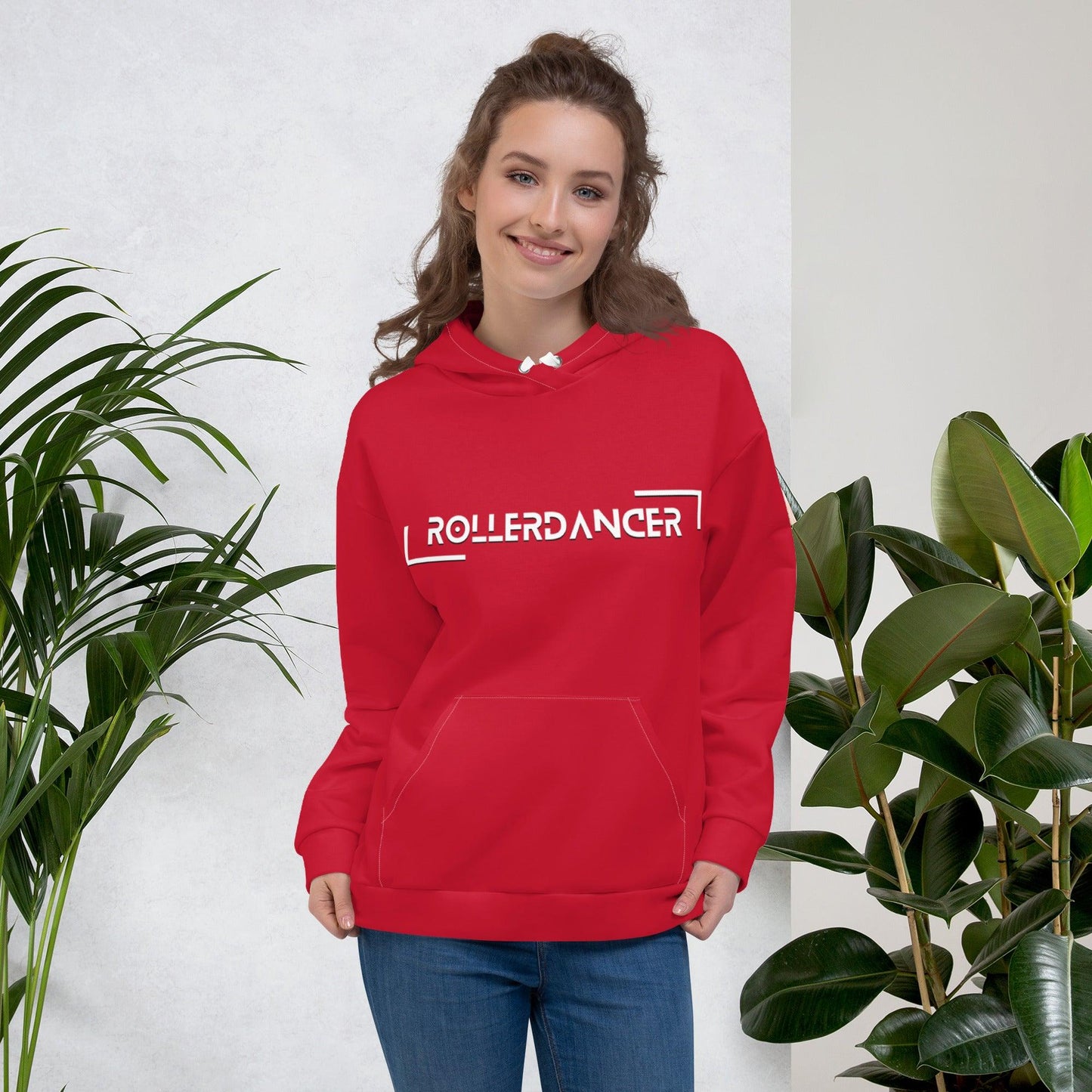 Unisex Hoodie | Rollerdancer | Red Dazz'Up Store