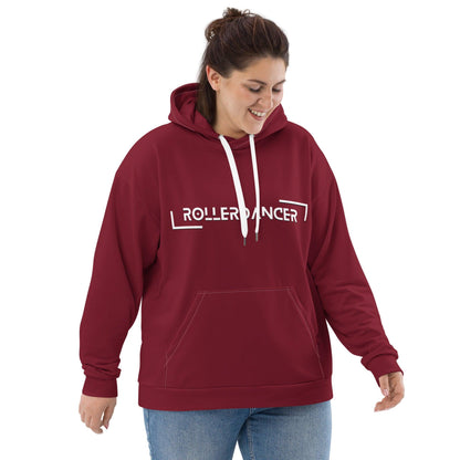 Unisex Hoodie | Rollerdancer | Burgundy Dazz'Up Store