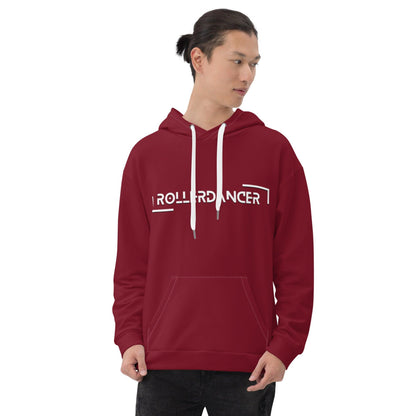 Unisex Hoodie | Rollerdancer | Burgundy Dazz'Up Store