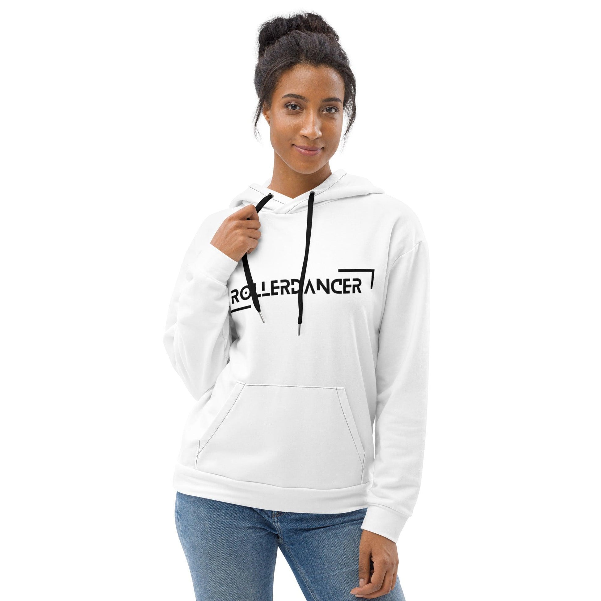 Unisex Hoodie | Rollerdancer | White Dazz'Up Store