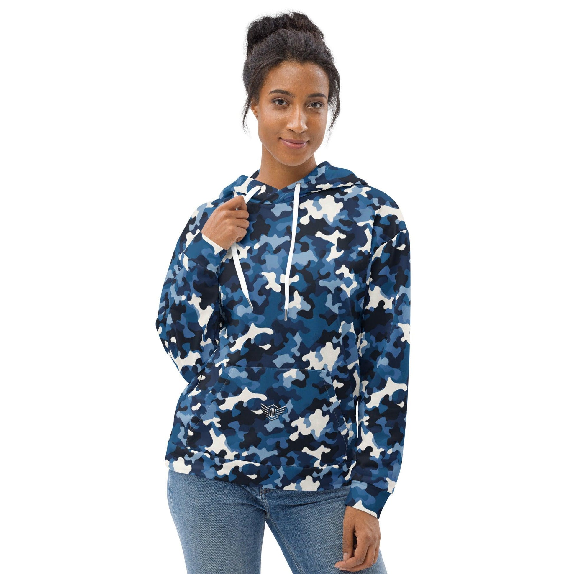 Unisex Hoodie | Camouflage Blue Dazz'Up Store