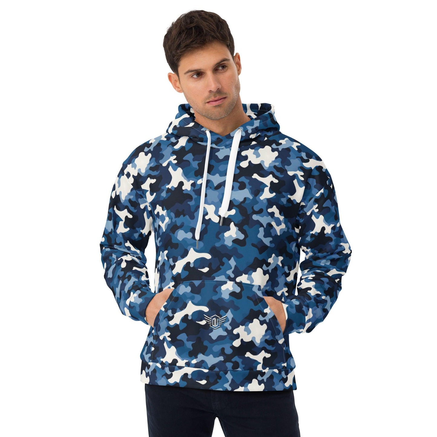 Unisex Hoodie | Camouflage Blue Dazz'Up Store