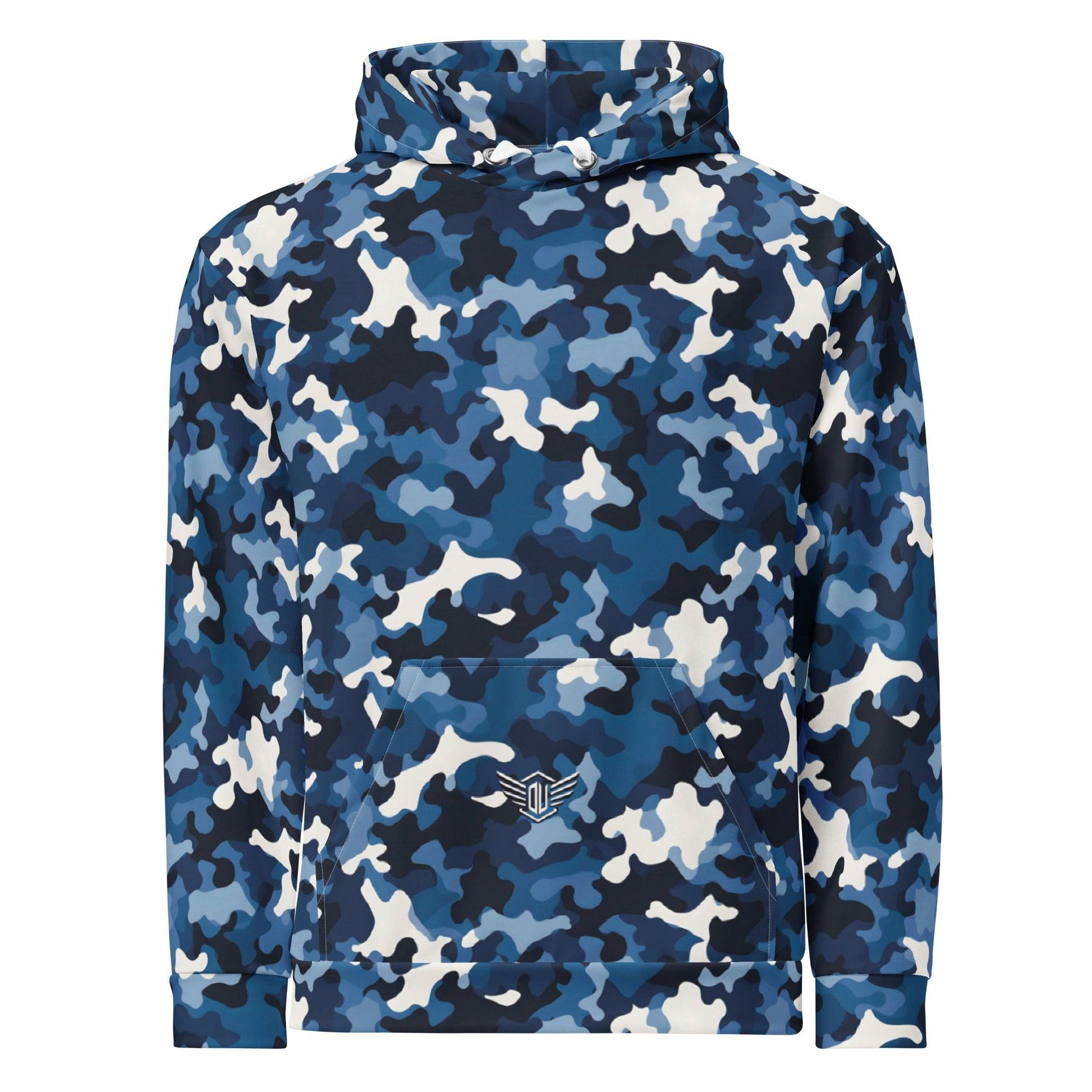 Unisex Hoodie | Camouflage Blue Dazz'Up Store