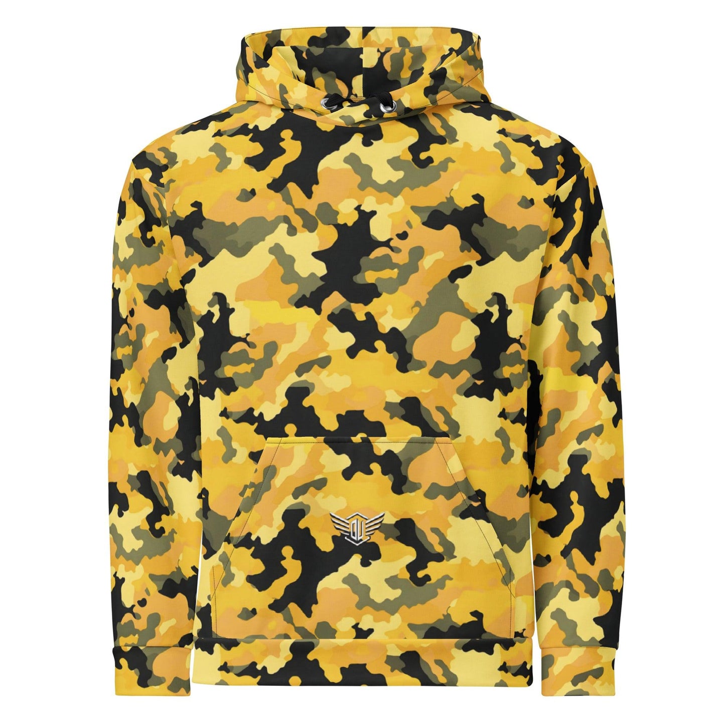 Unisex Hoodie | Camouflage Yellow Dazz'Up Store