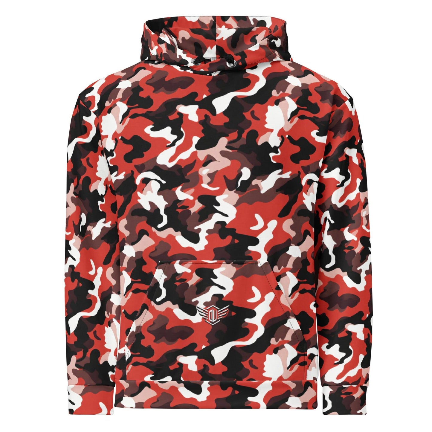 Unisex Hoodie | Camouflage Red Dazz'Up Store