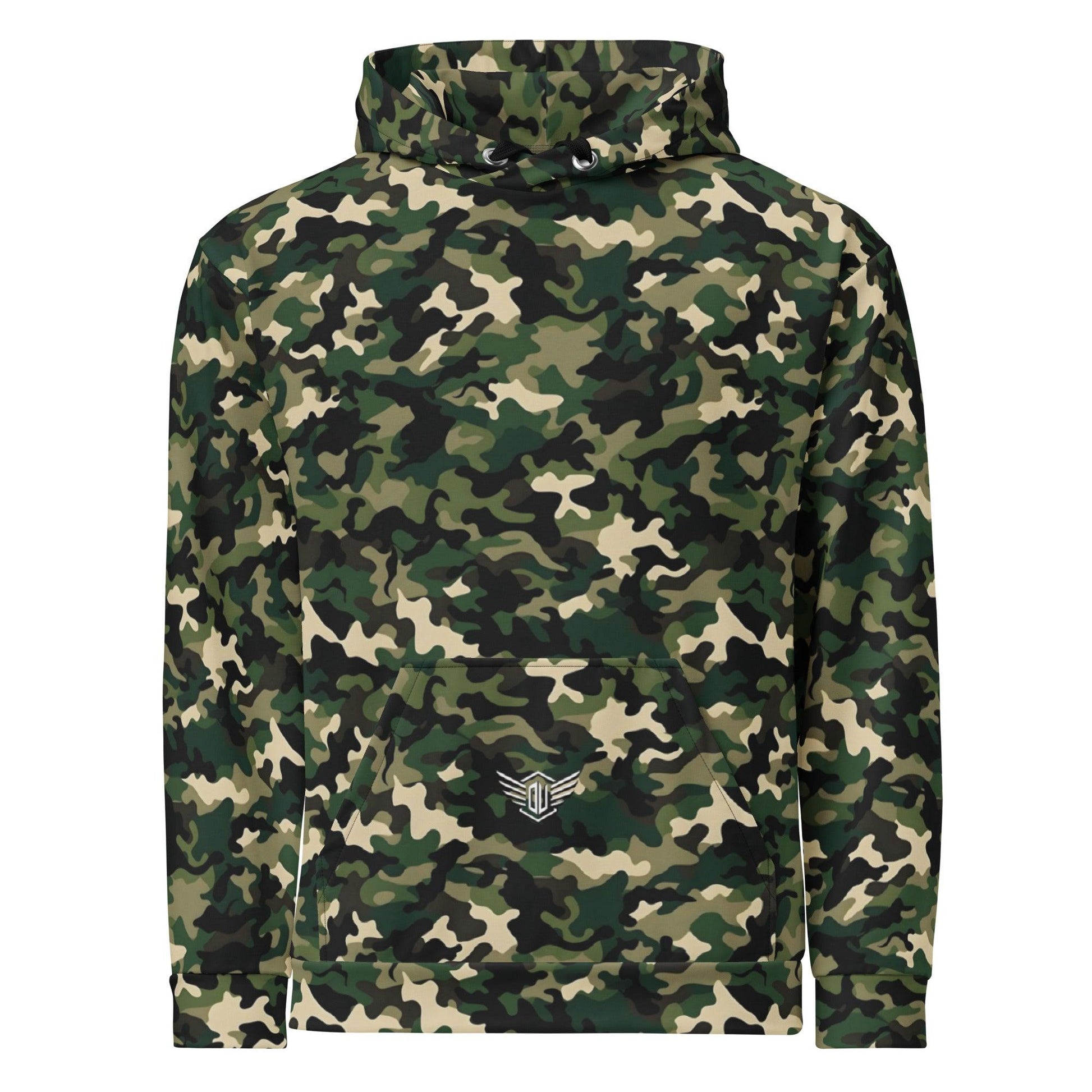 Unisex Hoodie | Green Camouflage Dazz'Up Store