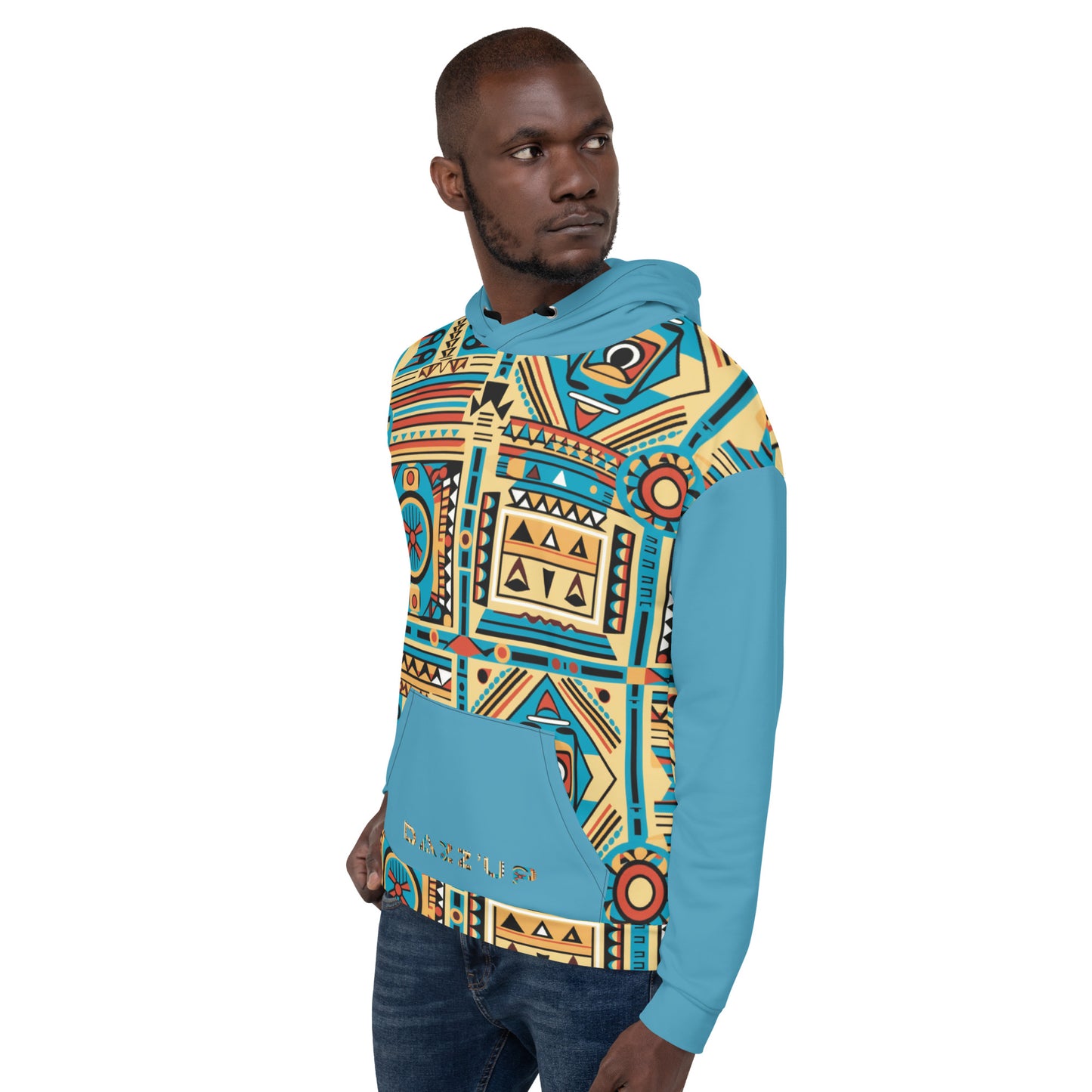 Unisex Hoodie | Afro Print Ndebele Dazz'Up Store