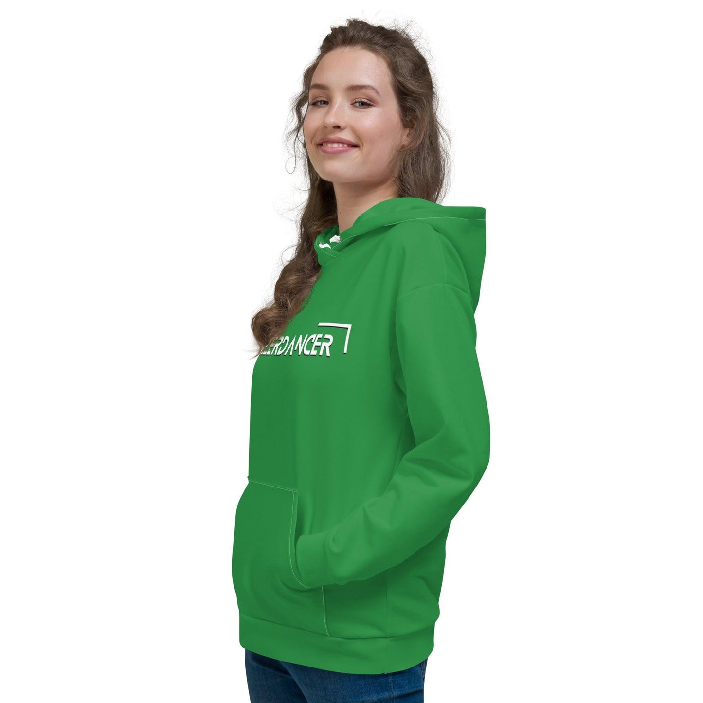 Unisex Hoodie | Rollerdancer Green Dazz'Up Store