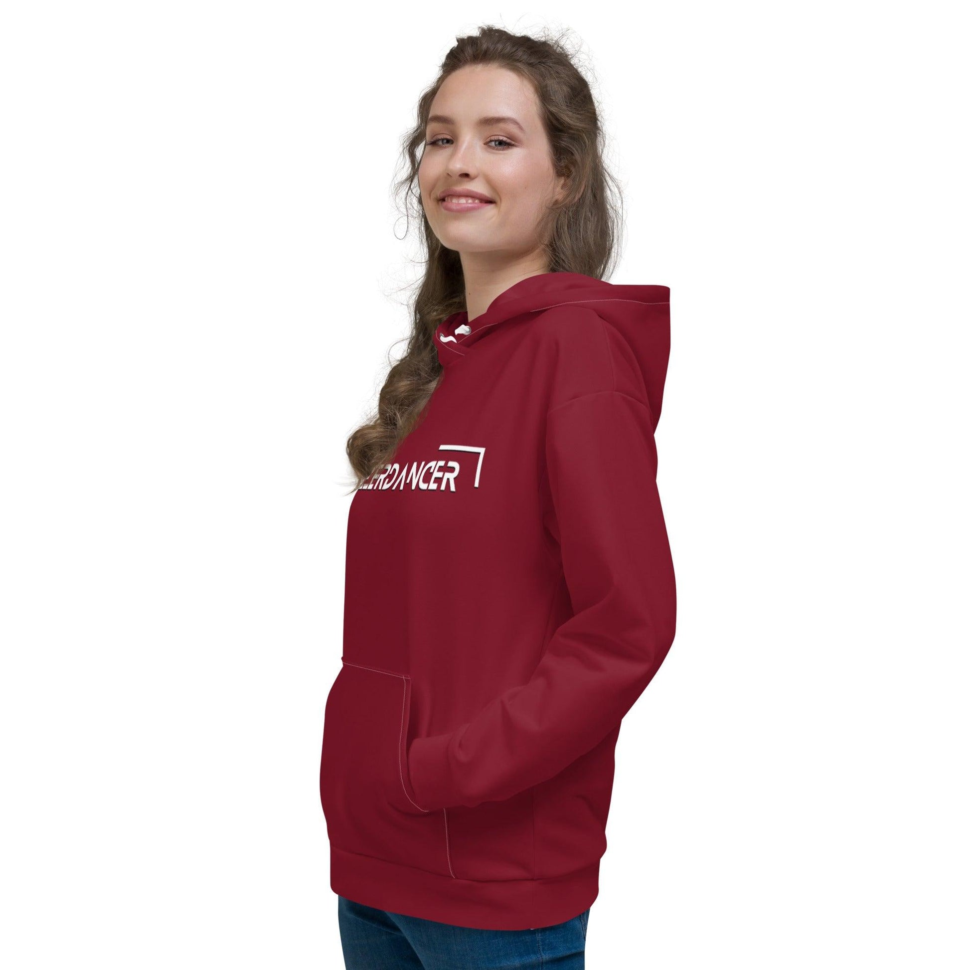 Unisex Hoodie | Rollerdancer | Burgundy Dazz'Up Store